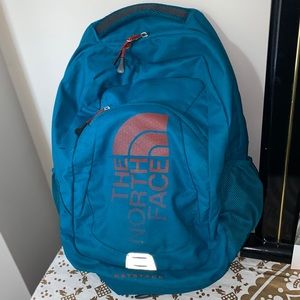 Artic Blue NorthFace Backpack